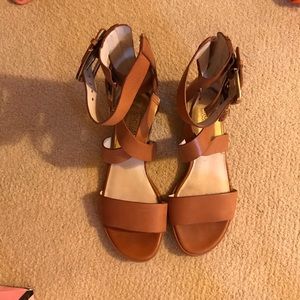 Michael Kors gladiator flat sandals